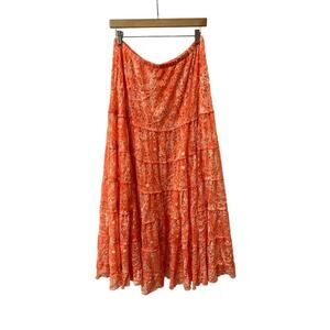 Women's Serendipity Pink Maxi Skirt - Size XL ** NEW with TAGS**